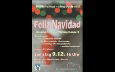 Jetzt schon ein Klassiker: Mitsingkonzert der Chorklassen