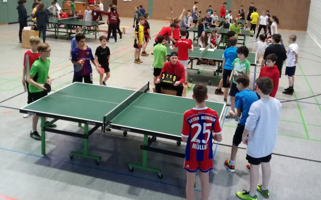 Das 2. Tischtennis-Rundlauf-Turnier „Milchcup“
