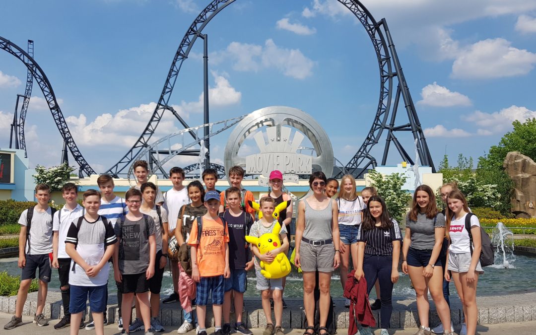 Als Dankeschön! Schülerlotsinnen und -lotsen im Movie Park
