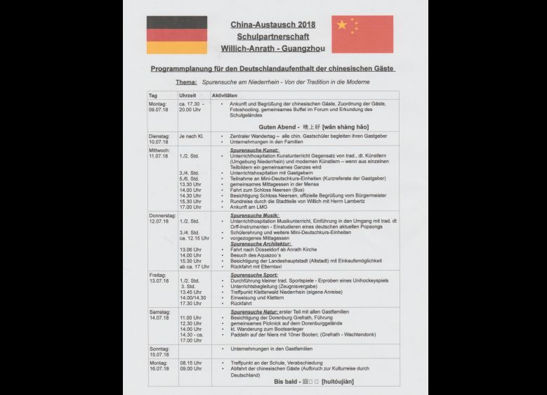 China-Austausch