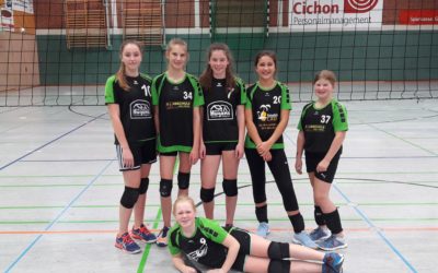 Volleyball-Mädchen WK III sind Kreismeisterinnen!