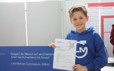 Vize-Landessieger bei Jugend Forscht