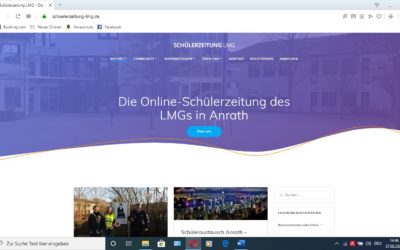 Die neue Schülerzeitung ist online!