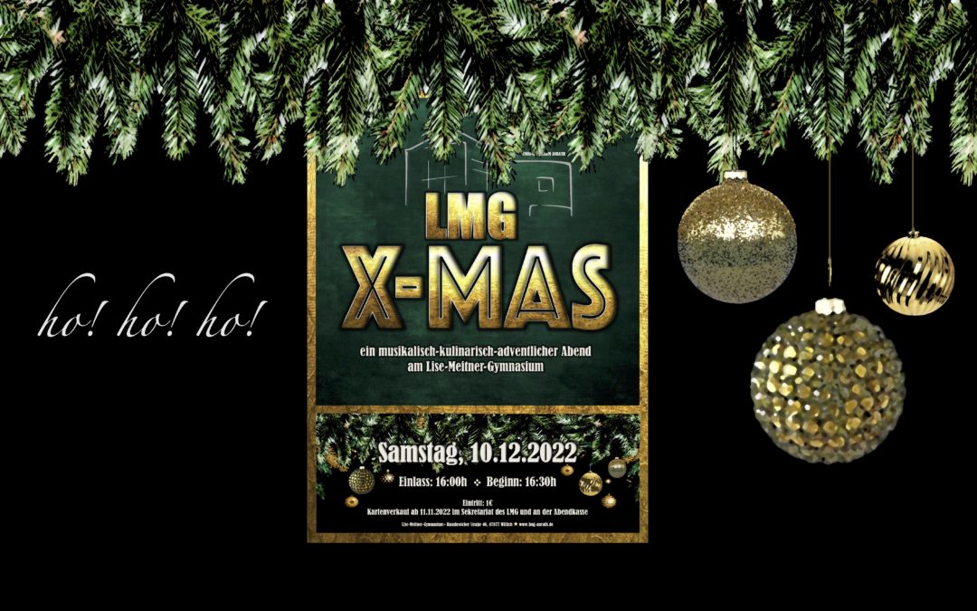 Mitsing-Weihnachtskonzert mit der Chorklasse!