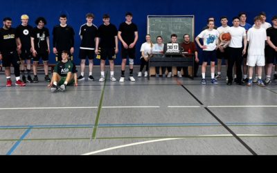 Basketball-Freundschaftsspiel mit dem St. Bernhard