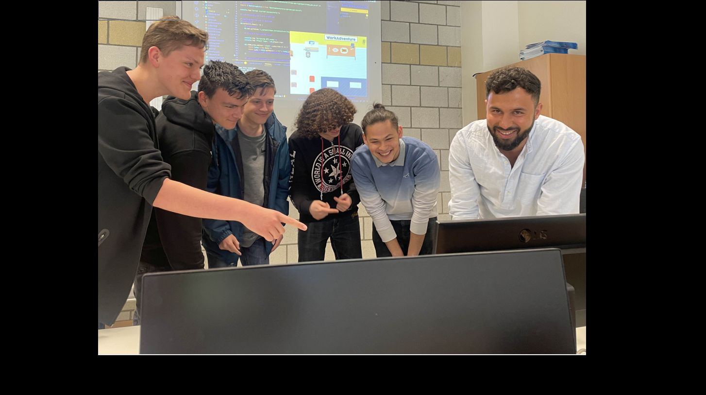 Die WorkAdventure-AG am LMG