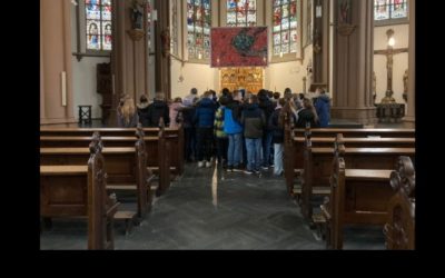 Besuch der katholischen und der evangelischen Kirche in Anrath