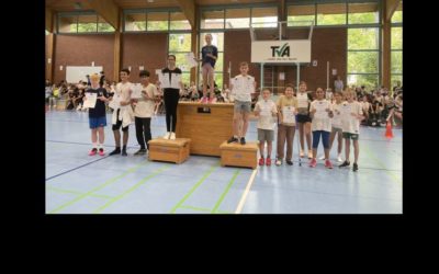 Völkerballturnier der Klassen 5, 6 und 7