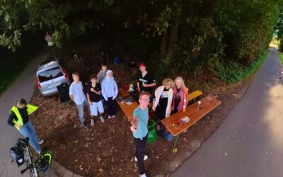 Spendenlauf mit Antiraassismusaktion